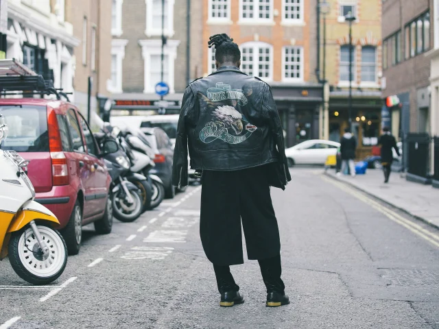 Men's street style outfit